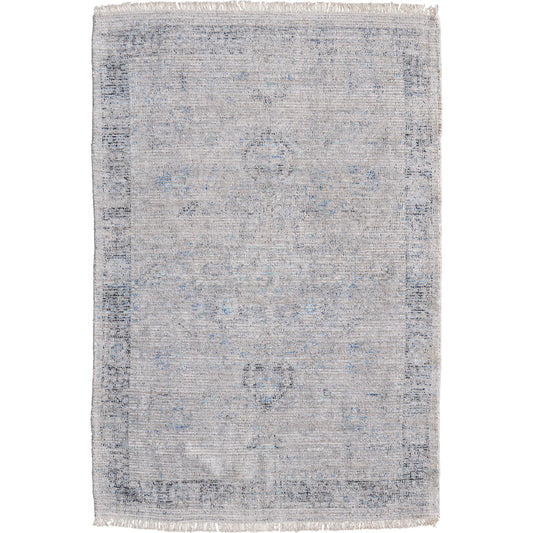 Caldwell Transitional Rug - 8805F by Feizy in gray, blue, taupe. Made from wool, viscose in a unique style.