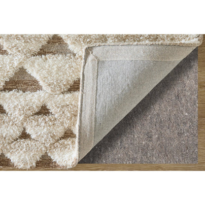 Anica Geometric ANC8A97F Rug by Feizy in ivory, taupe, gray. Made from wool in a unique style.