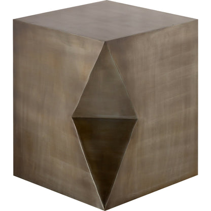 Aleksy Side Table by Pasargad Home. Made from iron in a eclectic & global style.