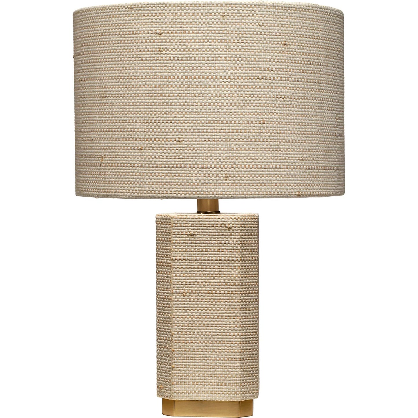 000 SI-2531168 | Primary Silo | Haisley Table Lamp by Jamie Young in natural and bleached raffia. Made from raffia in a unique style.