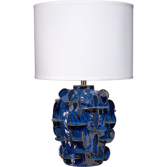 Helios Table Lamp by Jamie Young. Made from ceramic in a modern style.