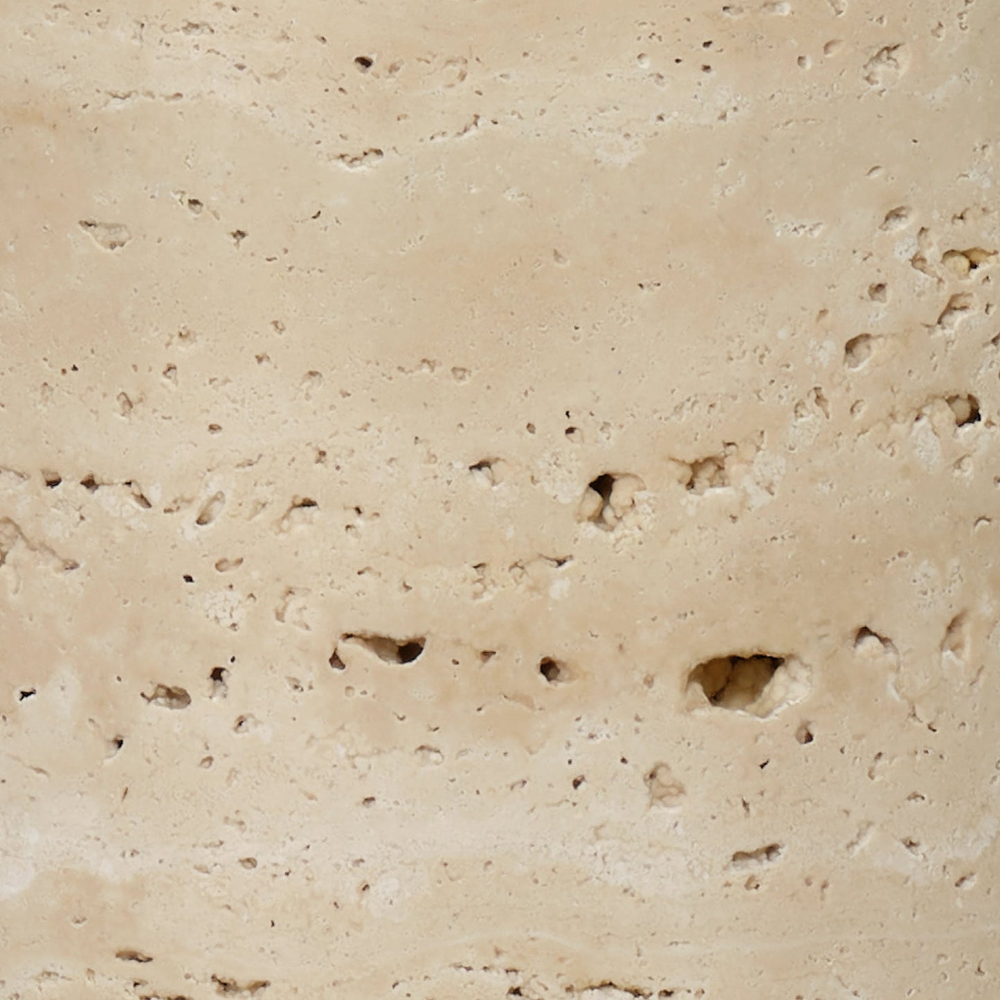 003 SI-2018897 | Closeup | Holt Travertine Table Lamp by Jamie Young in brown. Made from travertine, metal: iron in a modern style.