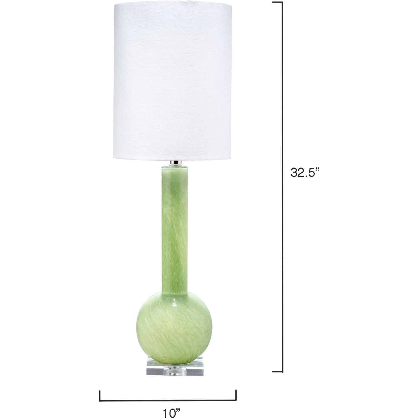 005 S-292307 | Additional Silo | Studio Table Lamp by Jamie Young. Made from glass in a modern style.