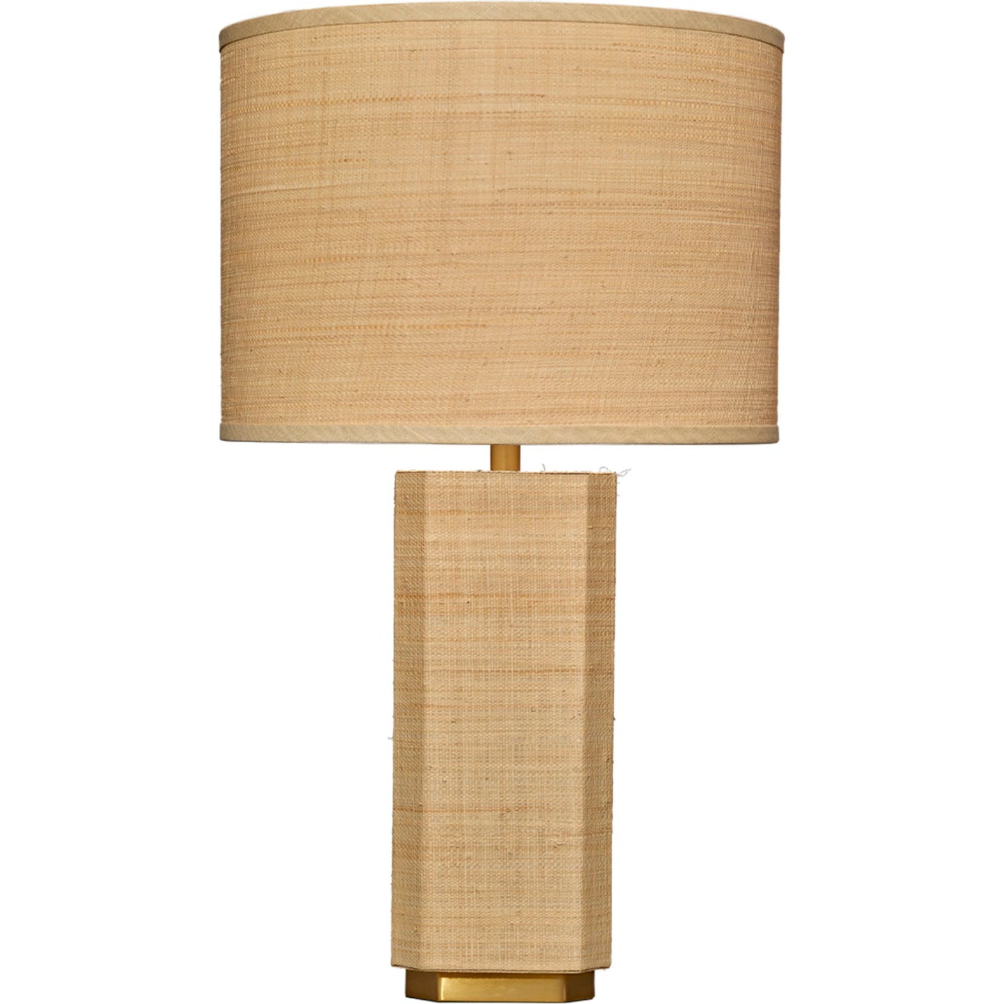 001 SI-2146468 | Primary Silo | Utopia Table Lamp by Jamie Young in natural. Made from raffia, mdf in a cottage & farmhouse style.