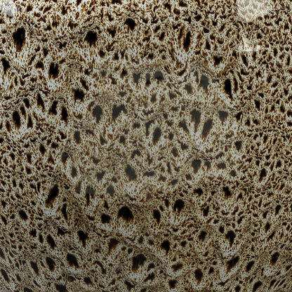 Vagabond Table Lamp by Jamie Young in brown. Made from ceramic in a transitional style.