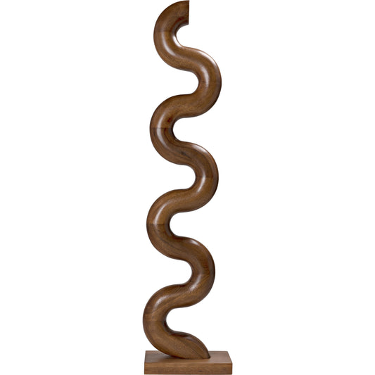 Asclepius by Noir in dark walnut. Made from walnut in a modern style.