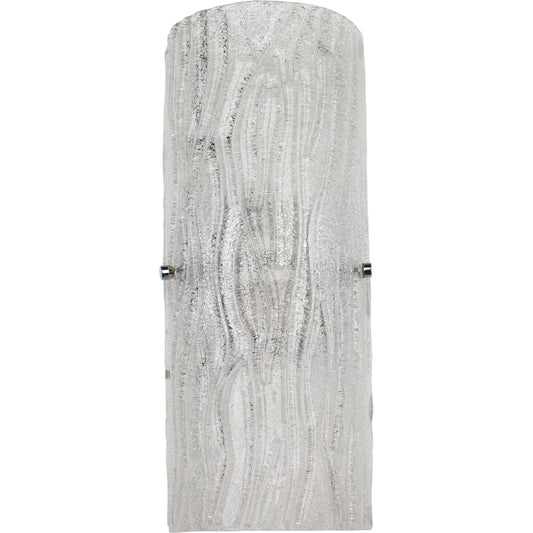 Brilliance Sconce by Varaluz in chrome. Made from chrome, bright ice in a modern style.