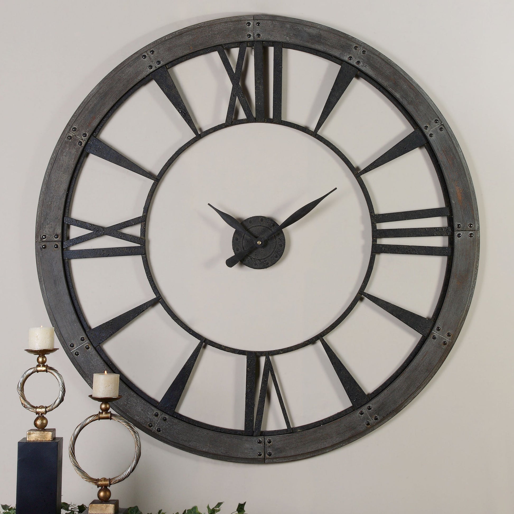 Ronan Wall Clock by Uttermost. Made from unique in a modern style.
