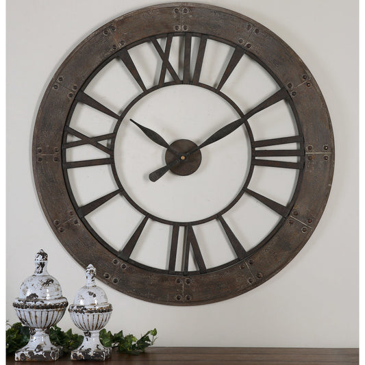 Ronan Wall Clock by Uttermost. Made from unique in a modern style.