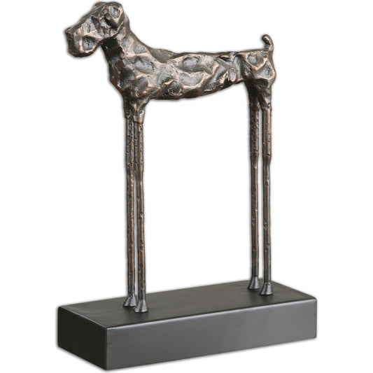 Maximus Cast Iron Sculpture by Uttermost in iron. Made from metal in a modern style.