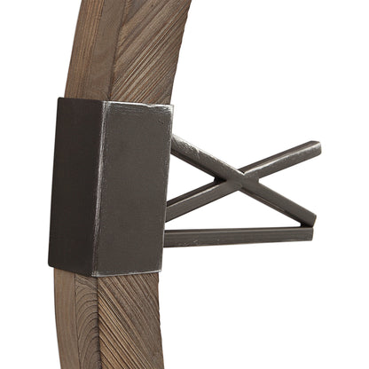 Marcelo Modern Wall Clock by Uttermost. Made from fir, iron in a modern style.