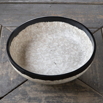 Rastia Terrazzo Bowl by Uttermost. Made from coral, resin in a eclectic & global style.