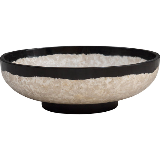 Rastia Terrazzo Bowl by Uttermost. Made from coral, resin in a eclectic & global style.
