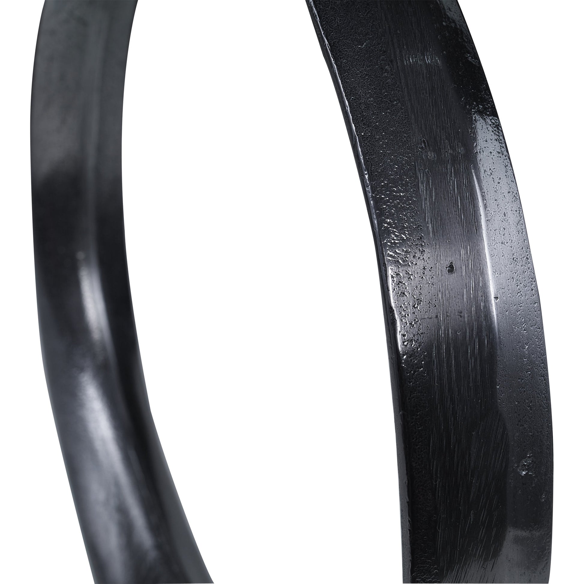 Orbits Ring Sculptures by Uttermost. Made from aluminum in a modern style.