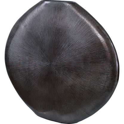 Gretchen Vase by Uttermost in gold. Made from aluminum in a eclectic & global style.