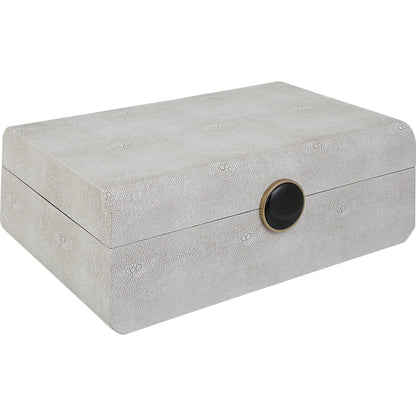 Lalique Shagreen Box by Uttermost. Made from unique in a modern style.