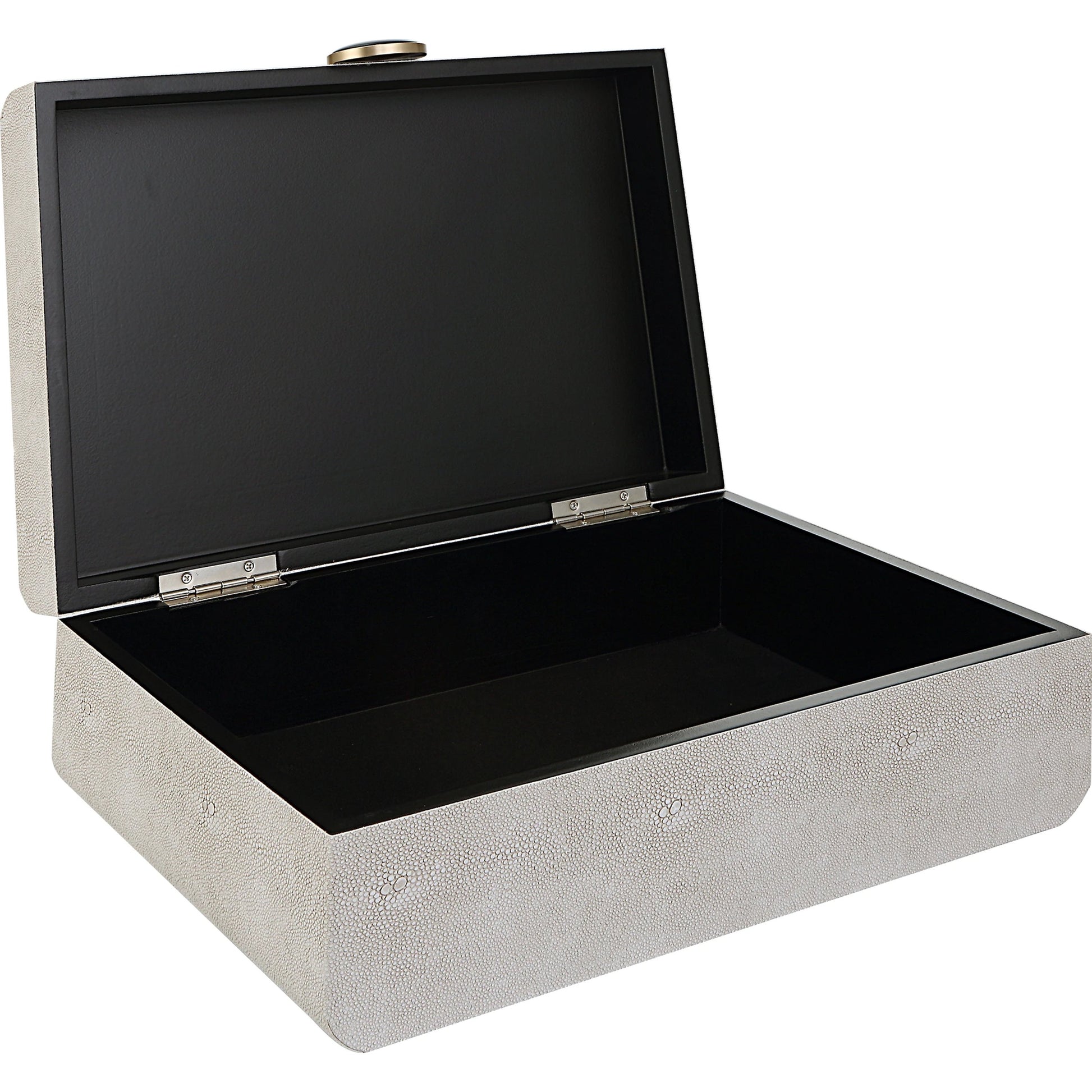 Lalique Shagreen Box by Uttermost. Made from unique in a modern style.