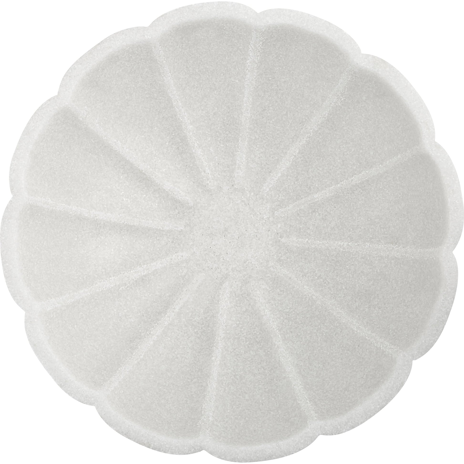 Petal Bowl by Uttermost in ivory. Made from ricestone in a coastal style.