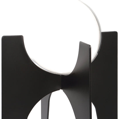 Ellianna Spheres by Uttermost in black. Made from crystal, iron in a modern style.