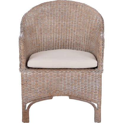 Wildcat Accent Chair by HedgeApple Essentials in gray white wash, white. Made from unique in a coastal style.