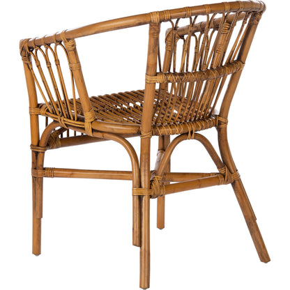 Adriana Rattan Accent Chair by Safavieh. Made from unique in a coastal style.