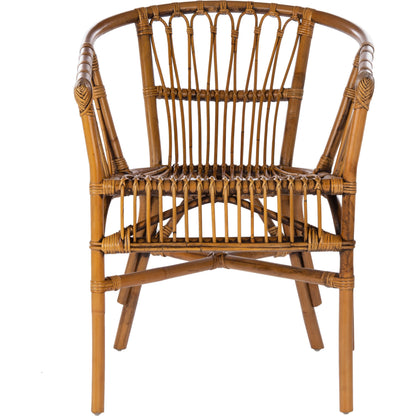 Adriana Rattan Accent Chair by Safavieh. Made from unique in a coastal style.