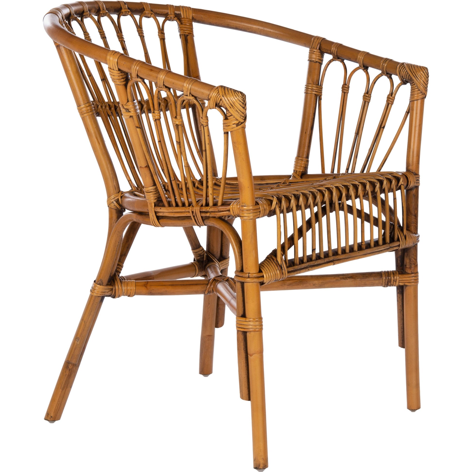 Adriana Rattan Accent Chair by Safavieh. Made from unique in a coastal style.