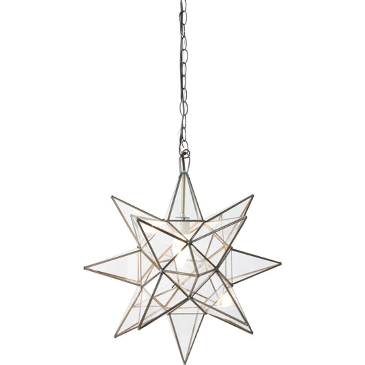 Clear Star Chandelier by Worlds Away in clear and clear. Made from unique in a coastal style.