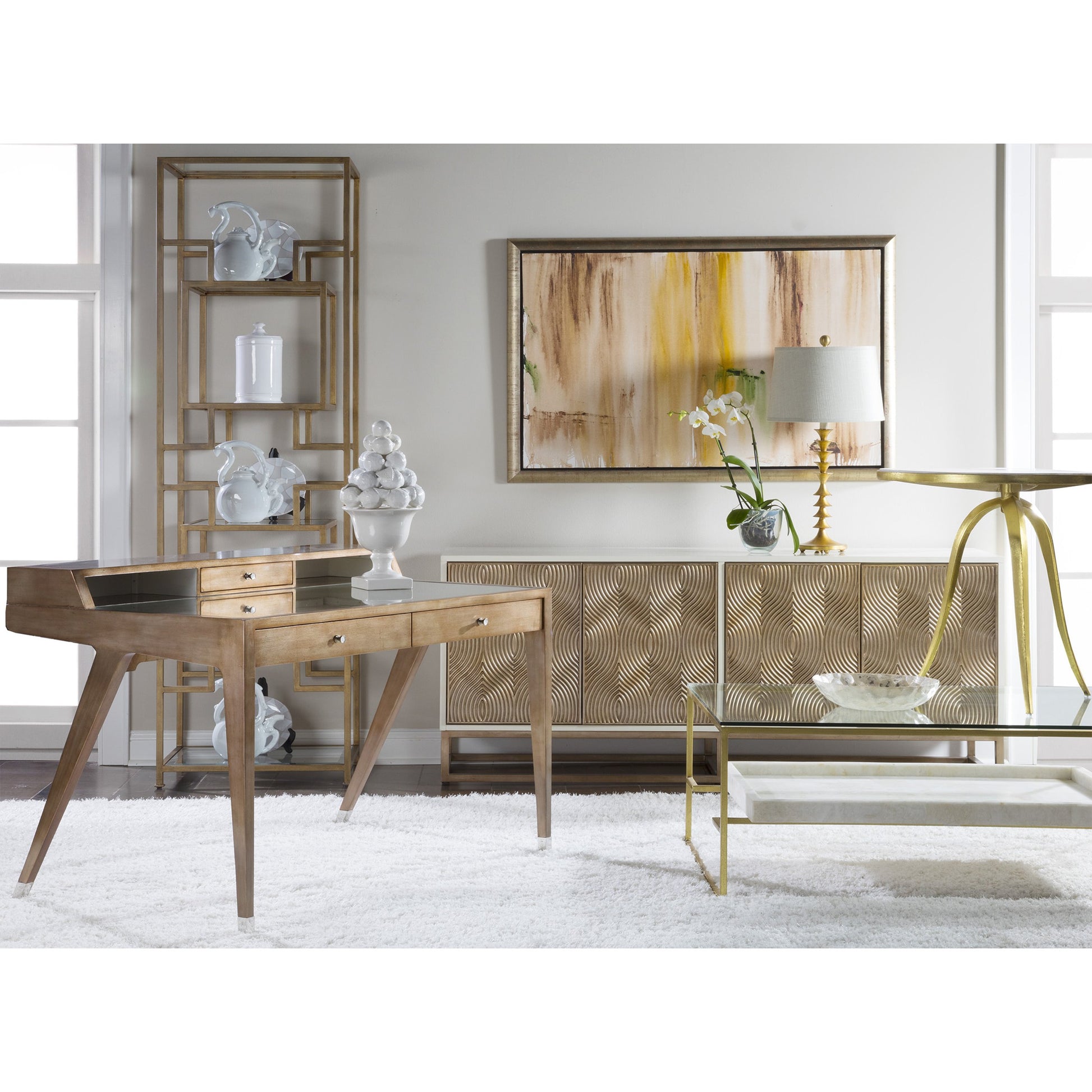 Credo Desk by Artistica Home in mahogany. Made from unique in a transitional style.