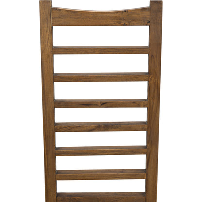 Morris Chair by Noir in charcoal black. Made from mindi in a eclectic & global style.