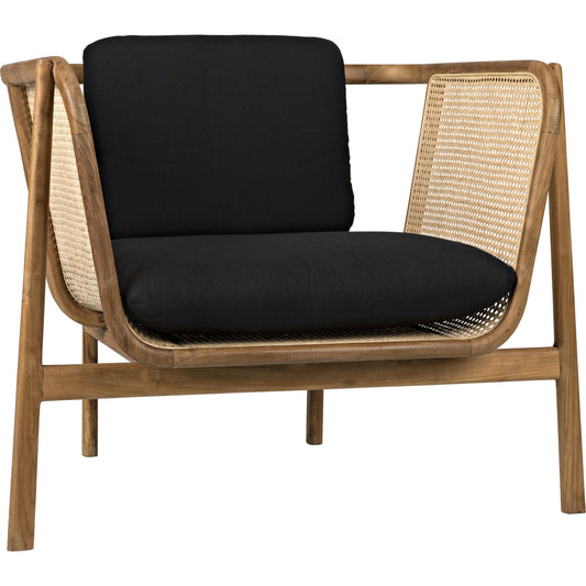 Balin Chair by Noir. Made from teak in a coastal style.