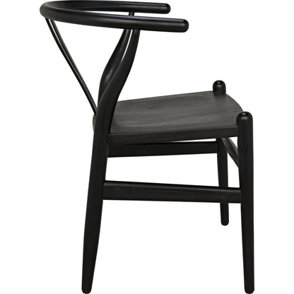 Zola Chair by Noir in natural. Made from sungkai in a modern style.