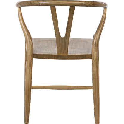 Zola Chair by Noir in natural. Made from sungkai in a modern style.