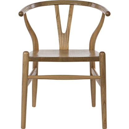 Zola Chair by Noir in natural. Made from sungkai in a modern style.