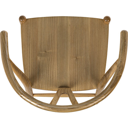Zola Chair by Noir in natural. Made from sungkai in a modern style.