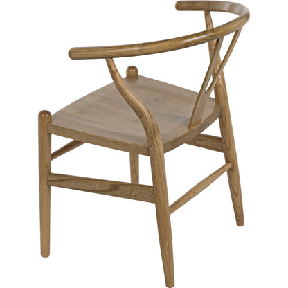 Zola Chair by Noir in natural. Made from sungkai in a modern style.