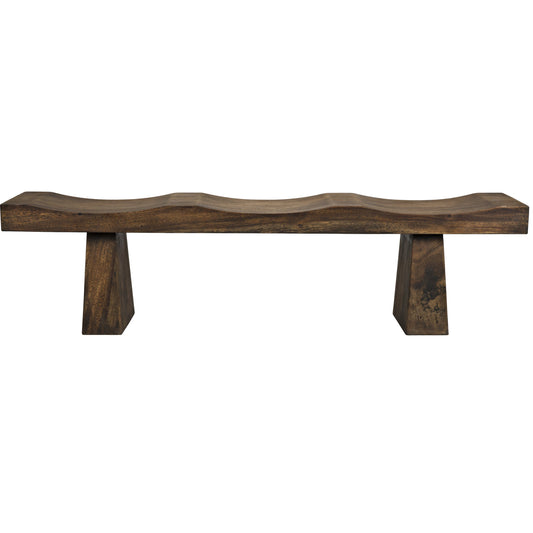 Shibumi Bench by Noir. Made from munggur in a eclectic & global style.