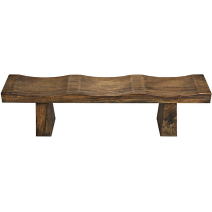 Shibumi Bench by Noir. Made from munggur in a eclectic & global style.
