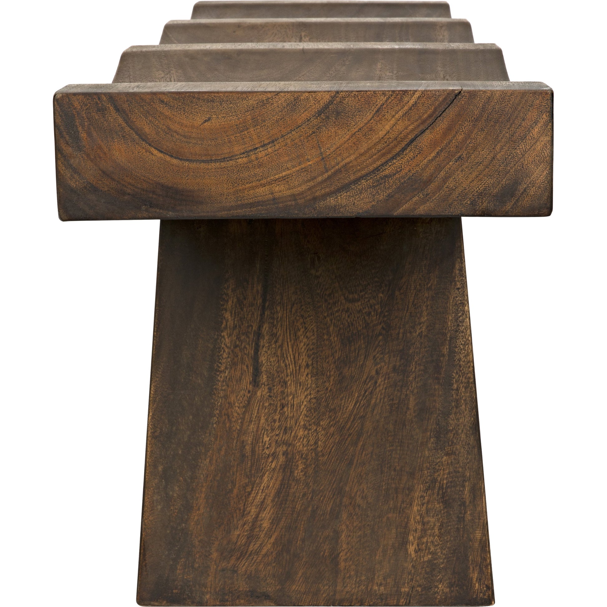 Shibumi Bench by Noir. Made from munggur in a eclectic & global style.