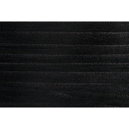 Pericles Table by Noir in charcoal black. Made from sungkai and veneer in a modern style.