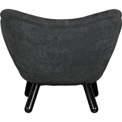 Valerie Chair by Noir. Made from sungkai and fabric in a modern style.