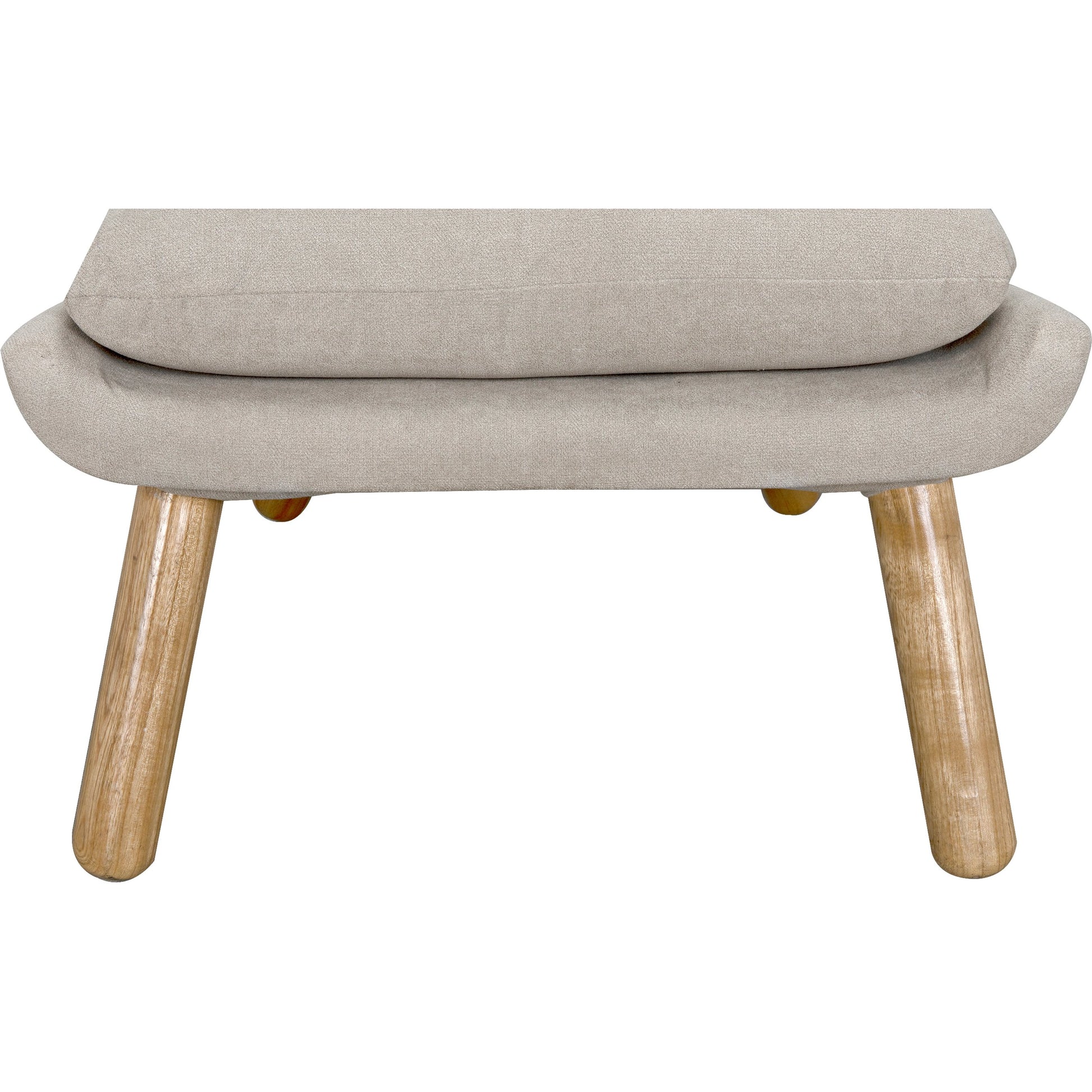 Valerie Chair by Noir. Made from sungkai and fabric in a modern style.