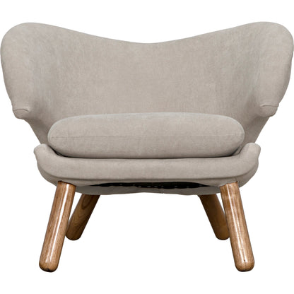 Valerie Chair by Noir. Made from sungkai and fabric in a modern style.