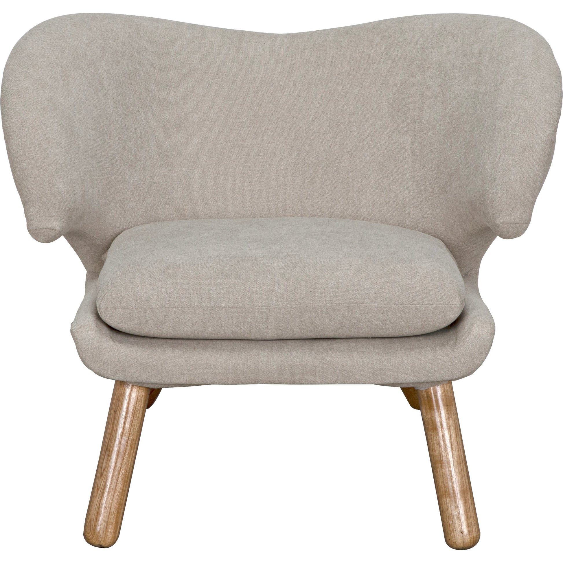 Valerie Chair by Noir. Made from sungkai and fabric in a modern style.