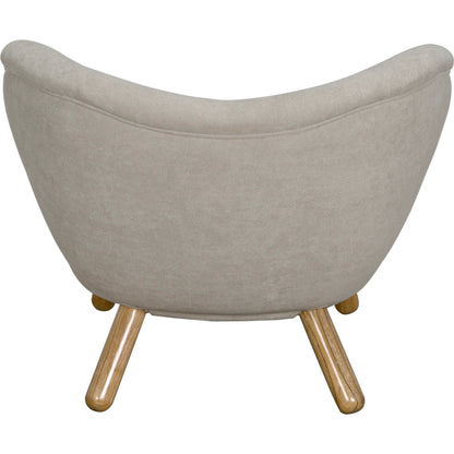 Valerie Chair by Noir. Made from sungkai and fabric in a modern style.