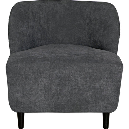 Laffont Chair by Noir. Made from sungkai and fabric in a modern style.