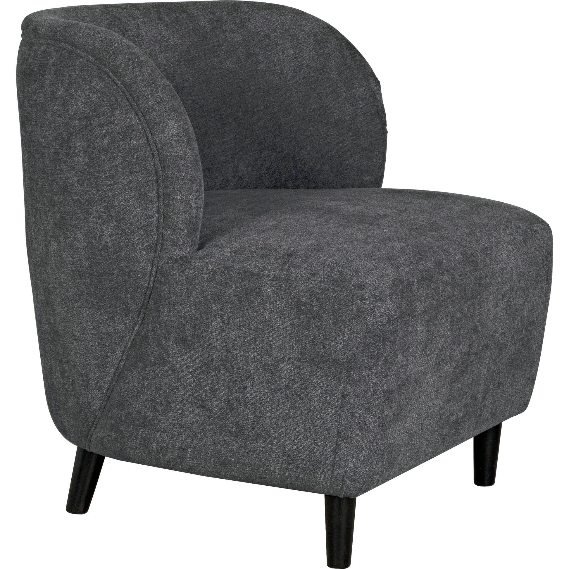 Laffont Chair by Noir. Made from sungkai and fabric in a modern style.