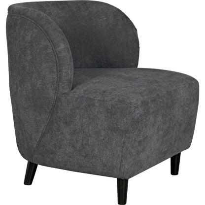 Laffont Chair by Noir. Made from sungkai and fabric in a modern style.