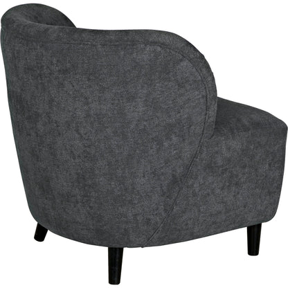 Laffont Chair by Noir. Made from sungkai and fabric in a modern style.