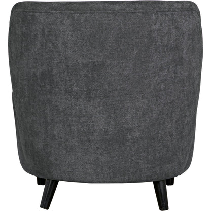 Laffont Chair by Noir. Made from sungkai and fabric in a modern style.